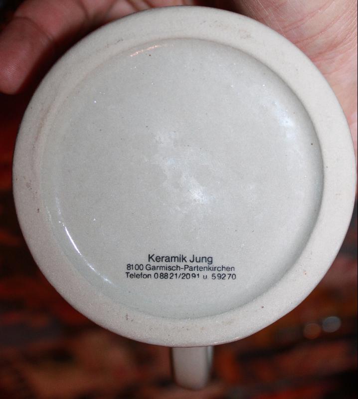 James Bond 007 A view to a Kill Opening night German Beer Mug Mai 1985