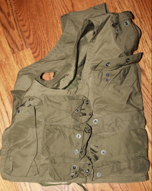 WWII Army Air Force Type C1 3206 Pilots Survival Vest unused, from special forces soldier
