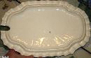Copeland Willowware Blue White Soup Sauce Tureen 1800s Scalloped