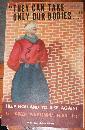 WWII Poster Hollan soldier blinfolded for firing squad