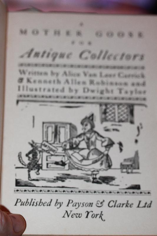 A Mother Goose for Antiques Collectors