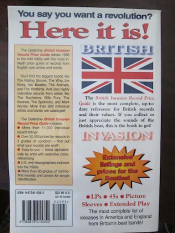 Goldmine British Invasion Record Price Guide