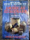 The Official Price Guide to American Stoneware (first edition)