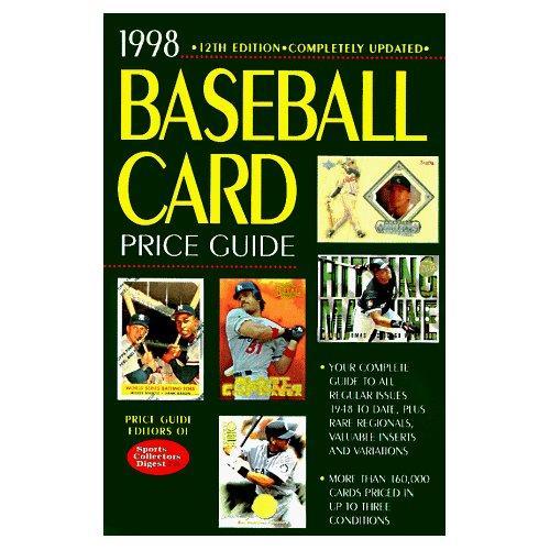 1998 Baseball Card Price Guide 12th Edition