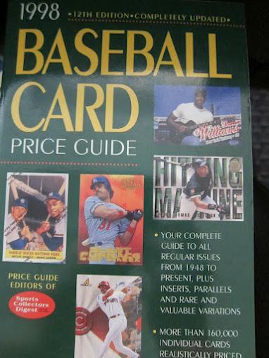 1998 Baseball Card Price Guide 12th Edition