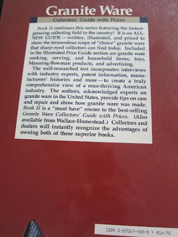 Granite Ware: Collectors' Guide With Prices Book II