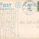 Vintage postcard, S.S. Merryconeac landing At Peak's Island, postmarked 1914