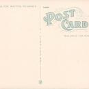 Vintage postcard, Key West Florida, Naval station and custom house, C.T. American Art, Frank Johnson
