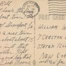 Vintage postcard, Private Breger, military cartoon, 1943