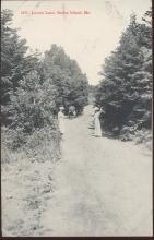 Brooklyn Postcard Company Lover's Leap Baily Island Maine Postcard 1917 #5973