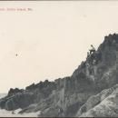 Brooklyn Postcard Company Pinnacle Rock Baily Island Maine Postcard 1917 #5964