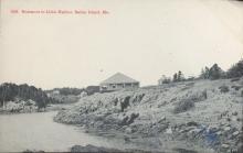 Brooklyn Postcard Company Enterence to Little Harbor Baily Island Maine Postcard 1917 #5968