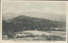 Kebo Mountain & golf Links Bar Harbor Maine Photo Postcard Albertype