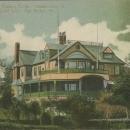 Mount Desert reading Room Eastern Yacht Club Bar Harbor Maine Postcard