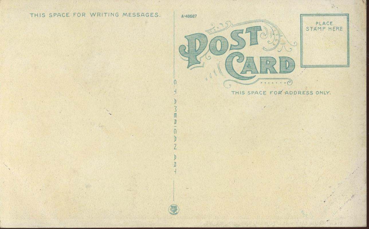 DeGregoire Hotel Bar Harbor Maine Postcard