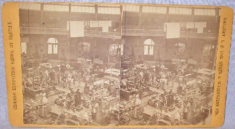 GENTILE STEREOVIEW OF THE CHICAGO EXPOSITION