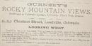 OUTSTANDING GURNSEY STEREOVIEW - LEADVILLE COLORADO