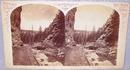 STEREOVIEW - BOULDER CANON - COLORADO