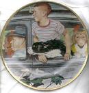 NORMAN ROCKWELL COLLECTOR PLATE -