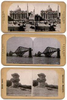STEREOVIEWS - SET OF THREE OF EUROPE