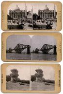 STEREOVIEWS - SET OF THREE OF EUROPE