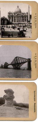 STEREOVIEWS - SET OF THREE OF EUROPE