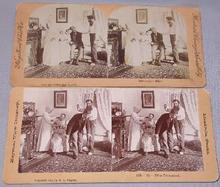 COMICAL STEREOVIEW PAIR - BLISS DISTURBED