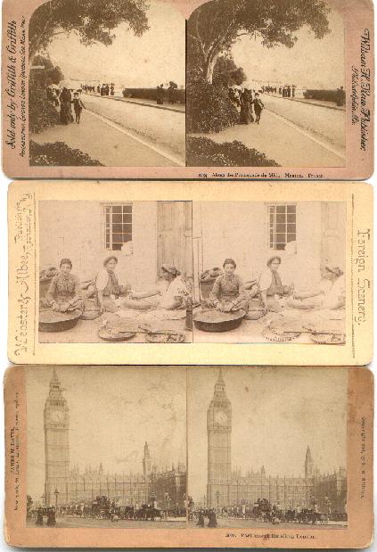 THREE STEREO VIEWS