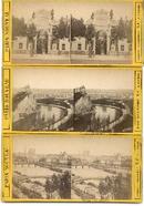 LATE 1800s STEREO VIEWS OF PARIS - SET OF THREE