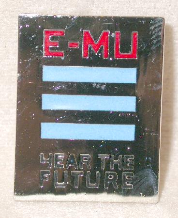 E-MU KEYBOARDS - COLLECTIBLE LAPEL PIN