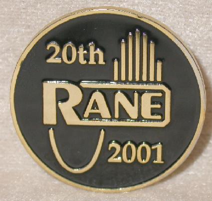 RANE AUDIO - COLLECTIBLE LAPEL PIN
