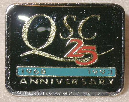 QSC 25th ANNIVERSARY - COLLECTIBLE LAPEL PIN