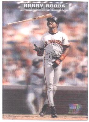 BARRY BONDS - 2002 MVP - 3D BASEBALL CARD!!