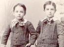 CUTE! CUTE! CUTE! VICTORIAN PHOTO OF 2 BOYS
