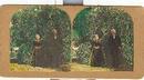 HANDCOLORED STEREOVIEW OF VICTORIAN COUPLE SET OF 2