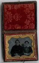 VICTORIAN AMBROTYPE OF COUPLE