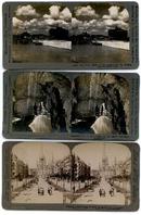 SET OF 3 STEREOVIEWS of EUROPE
