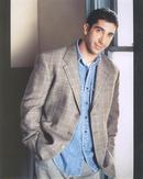COLOR PHOTO OF FRIENDS - DAVID SCHWIMMER