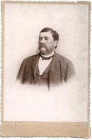 INCREDIBLE MUSTACHE - CABINET PHOTOGRAPH