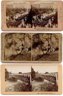 STEREO VIEWS - SET OF THREE