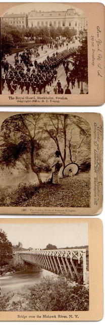 STEREO VIEWS - SET OF THREE