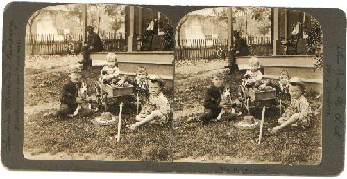 THE LITTLE PLAYMATES - STEREOVIEW