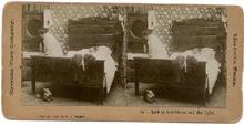 STEREO VIEW - LAST IN BED...