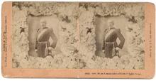 STEREOVIEW OF GENERAL MILES - COMMANDER OF THE UNITED STATES ARMY