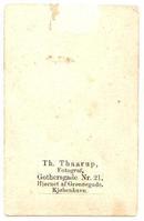 CARTE DE VISITE OF SOLDIER IN FULL MILITARY DRESS