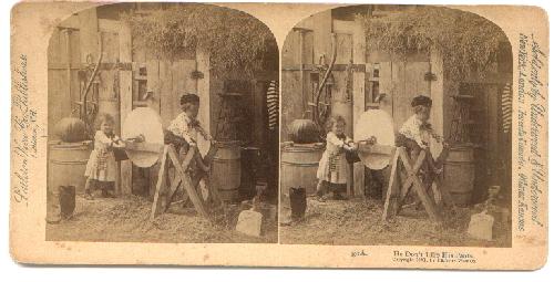 COMICAL CHILDREN STEREOVIEW