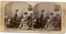 OLD STEREOVIEW - THE ARTIST'S STUDIO