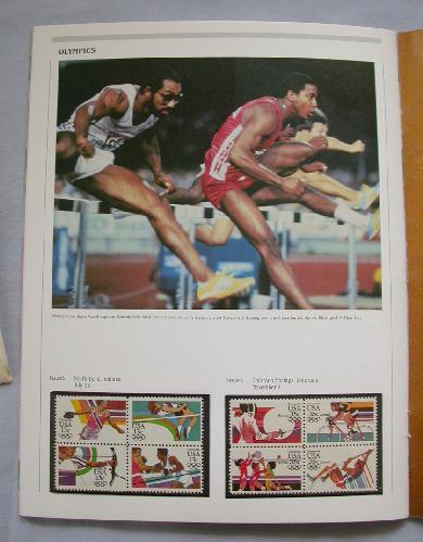 1983 USPS SOUVENIR MINT SET BOOK - 1984 Olympics stamps