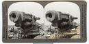 A RUSSIAN GUN DISMANTLED BY IMPLEMENTS OF WAR - STEREOVIEW