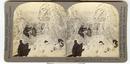 STEREOVIEW - Lilian's visit to the realms of the Old Winter King, Niagara Falls, N.Y., U.S.A.